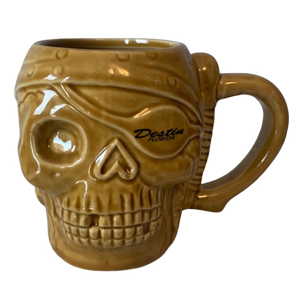 Pirate Skull Mug PirateStein by @agiftcorp Destin, FL